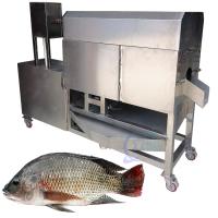 Machine de massacre de poissons d'acier inoxydable pour l'industrie de poissons à l'intérieur des viscères nettoyant la machine étripante de petits poissons de Bigh de machine