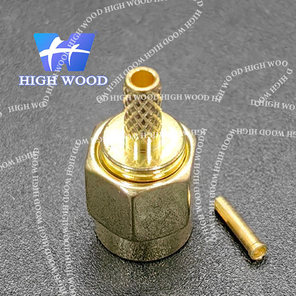 SMA Series RF Coaxial Connector,SMA-J-1.5 Reverse Plug