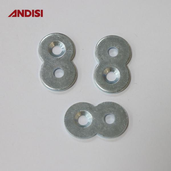29.2X17.2mm Nonstandard 8 Shape Metal Corner Bracket for Cabinet and Table by Andisi