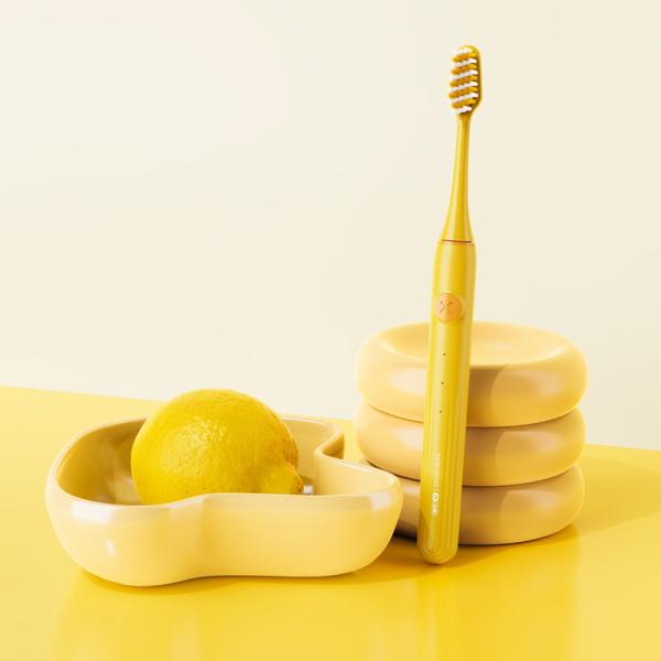 IPX7 Adultos Limpeza Oral Branqueamento Dentes Escova de Dentes Suave Bristol Sonic Escova de Dentes Elétrica