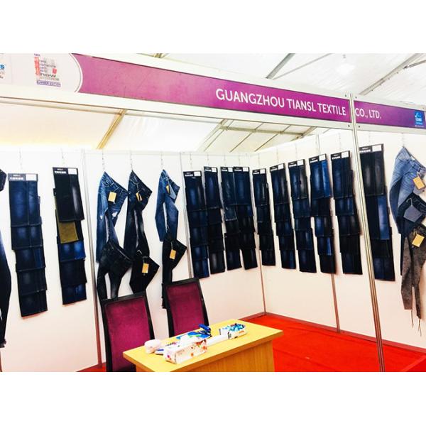 Jacquard Denim Dressmaking Fabric 8oz Customized