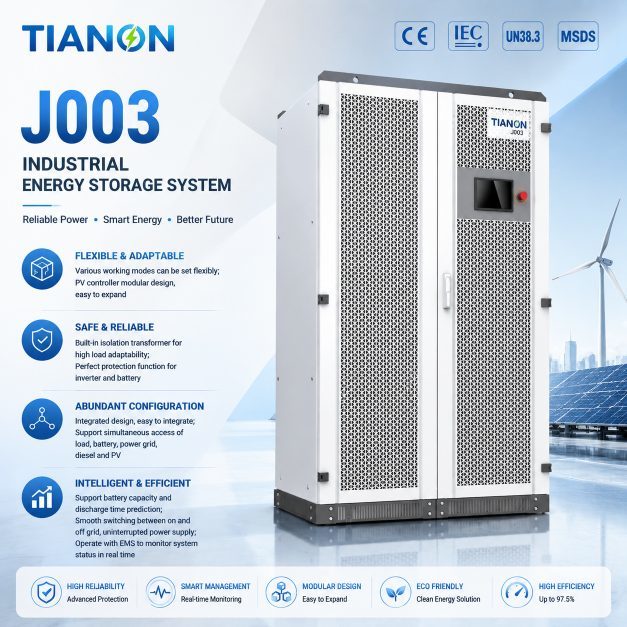 150kW MPS Hybrid Inverter Microgrid Energy Storage System with Isolation Transformer