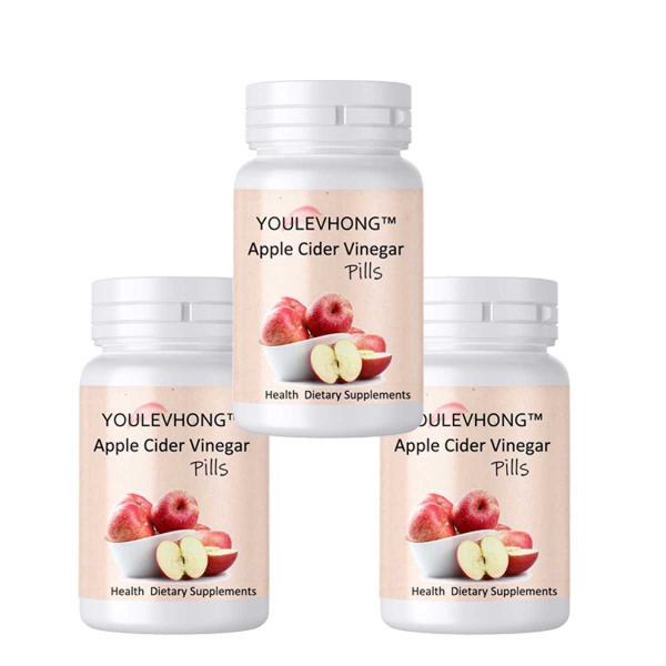 Allergen Free Apple Cider Vinegar Detox Pills For Weight Loss - 60 Pills