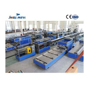 Линия штранг-прессования трубы PVC винта SGS 110mm двойная для полива