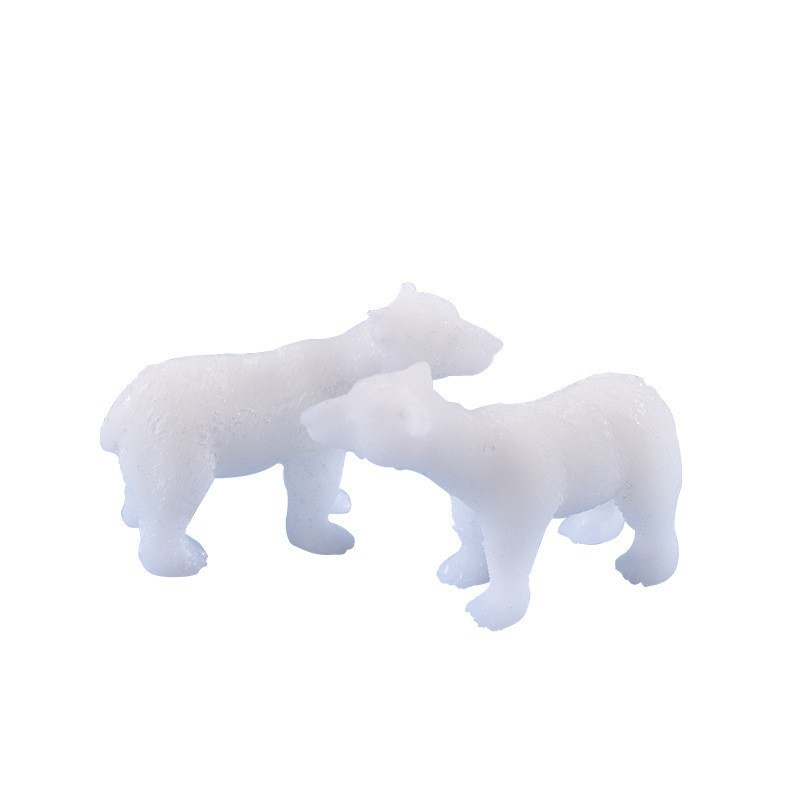 DIY Crystal Dropper Mold Making Dropper Filling Material Mini 3D Animal Model