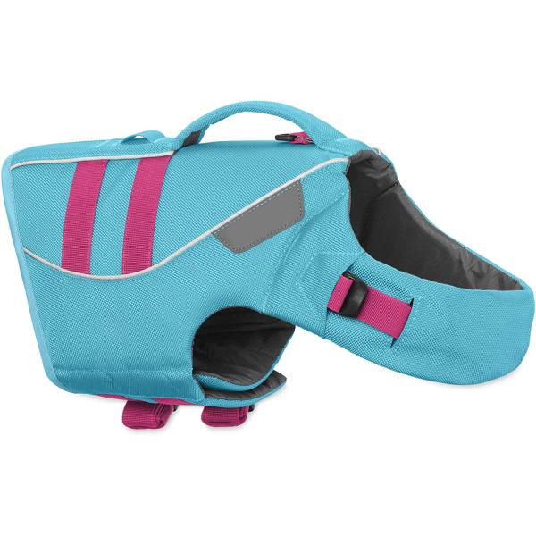 Спасательный жилет собаки пальто поплавка для плавая, регулируемая и отражательн