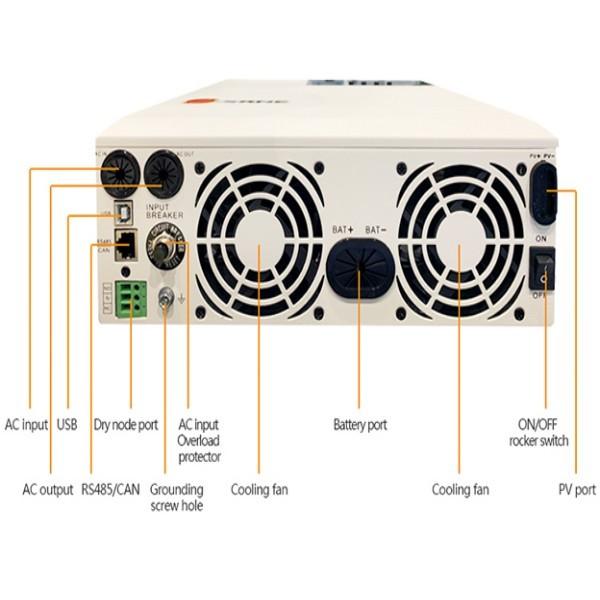 5000W 3000W OEM On Grid Inverter 110V 24V 3.6KW Pure Sinus Wave Inverter