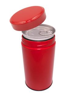 Chá multicolorido e Sugar Canisters da lata de café do metal do produto comestível