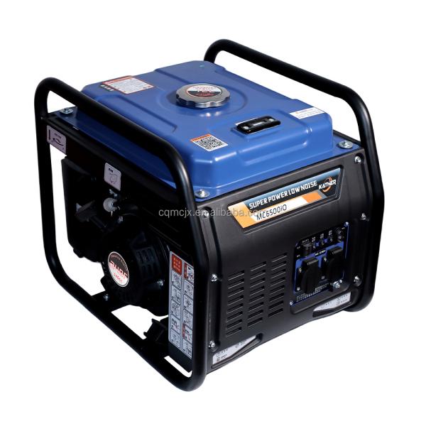 220v 230v Single Phase Recoil Start Petrol Generators 5000w Open Frame Inverter Generator