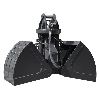 Excavator Digger Excavator Attachments Clamshell Grab Bucket Shell Bucket Hydraulic Clamshell Excavator Bucket For Sale