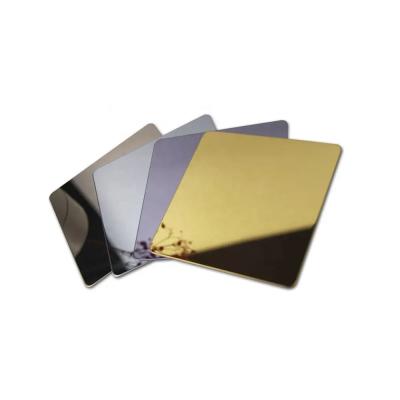 Folha de aço inoxidável colorido decorativo 304 316 316L Rosa ouro chapa de aço inoxidável