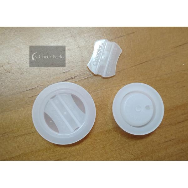 Дя пластмассы 23мм клапана воздуха пути белизны одного для кофе упаковывая, 5 отверстий