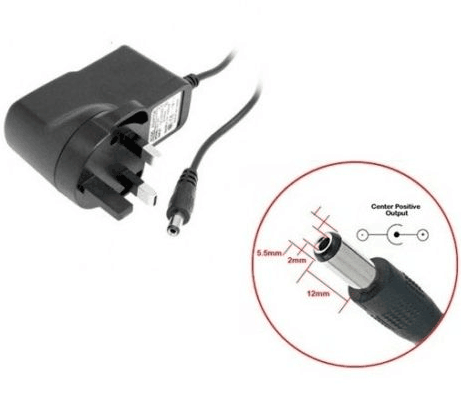 12V 0.5A 500mA 1A 1000mA LED CCTV Power Supply Adapter with Inline On/Off Switch 5.5x2.1 DC Cable
