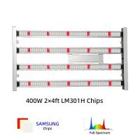LM301H 400W Commercial Full Spectrum LED Plant Grow Light Wholesale SAMSUNG White Red 2*4ft 300W 400W 4 Bar for Indoor Flower