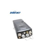 Rádio de malha IP tática portátil 300-3800MHz Black Frequency Hop Selecionar ZKMANET3151