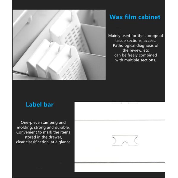 Laboratory Pathology metal sliding cabinet Medical Display Cabinet With Locking