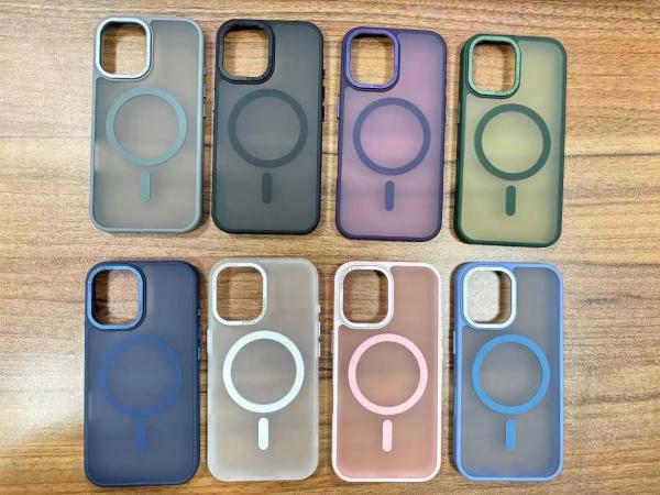 Normal Closure Luxury Cell Phone Case With Wireless Charging