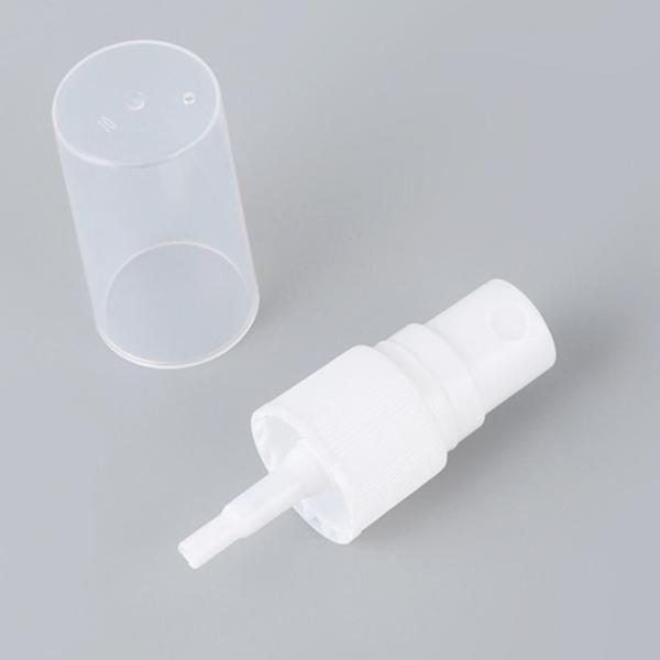 Liquid Plastic Ribbed Fine Mist Sprayer 18mm Lotion Pump