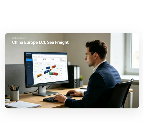 China To Europe LCL Sea Freight Service For Light Industrial Goods