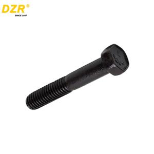 Black High Tensile Galvanized Hex Bolts Stainless Steel Hex Head Bolts No.6V9667