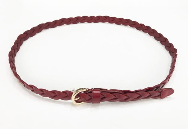 BRACHI Ladies Fashion 2/3 Skinny Leather Dress Belt