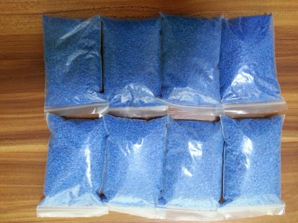Customized EPDM Rubber Pellets Green / Blue / Yellow Rubber Pellets For Playground
