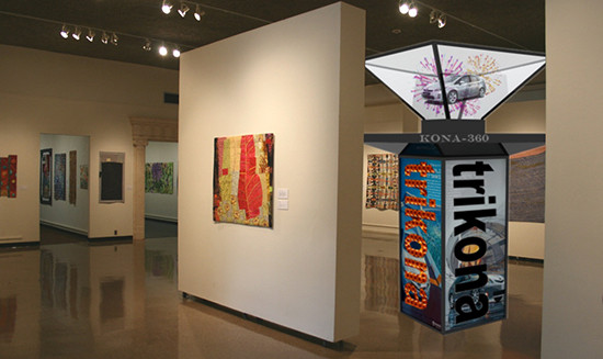 Large 360XXL 3D Holographic Pyramid Display , Dreamoc XXL For  Airports or Theaters