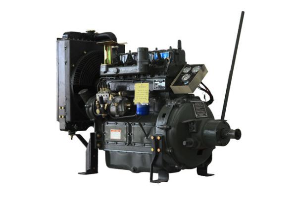 44 KW  360 Kg Pulverizer Stationary Diesel Engine 4 Cylinder Electric Start System