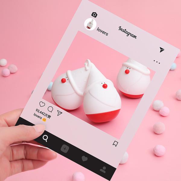 Рождественский свет для детей Лампа Милая лампа 16 цветов Нажимный силиконовый детский ночной свет USB перезаряжаемые детские ночные огни