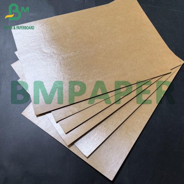 300g+15g PE One Side Coated Oilproof Brown Kraft Paper For Packing