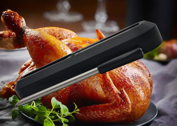 Heat Resistance Food Safety Thermometer Stainless Steel Real Wireless Digital Probe