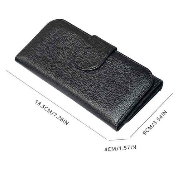 Custom Blank Sublimation Leather Trifold Wallet