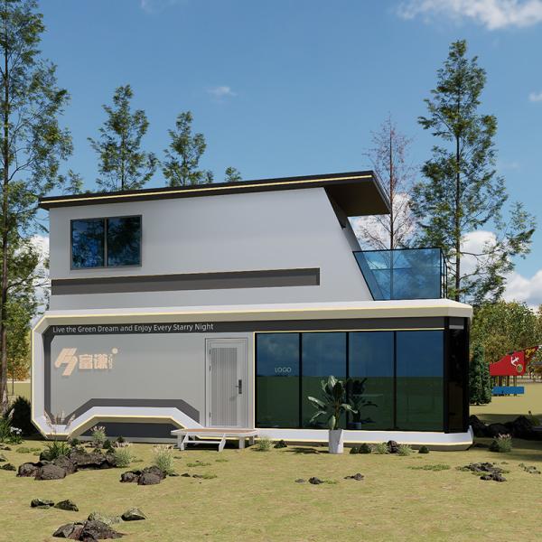 Prefabricated Container Space Capsule Home Soundproof Luxury Bedroom