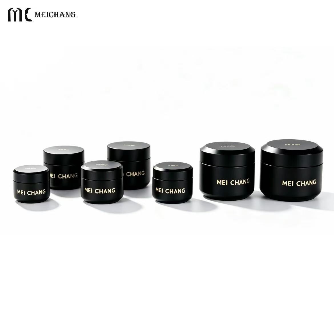 5G 10G 15G 30G 50G Custom PCR Electroplated double layer Cream Jar Dopamine Color Cosmetic Packaging for Skincare Brands(MC-P-556)
