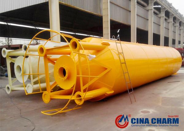 Sheet - Assembled Cement Storage Silo 90 100 120 Ton For Concrete Mixing Station