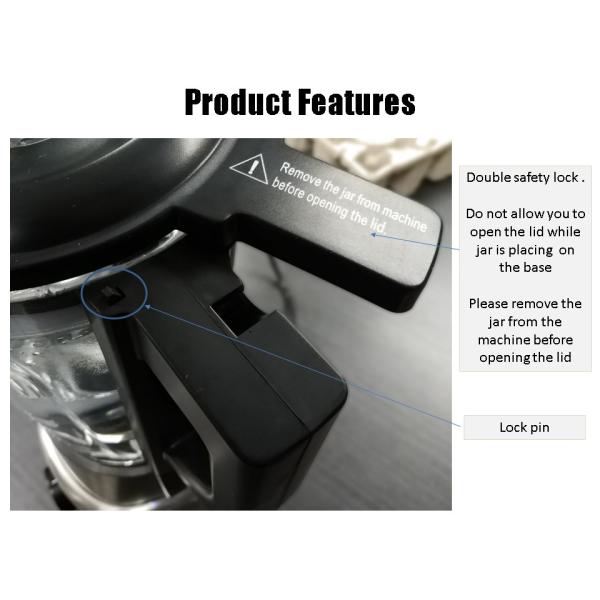 BL815 1200W GS EK1 Standard stainless steel high power blender