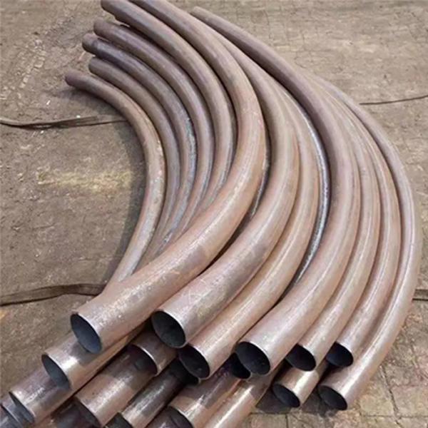 Q345 Alloy Steel Seamless Pipe Fittings 6D Hot Bending Pipe  U Shaped