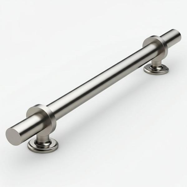 Satin-Finished Stainless Steel Handrails for Luxury Apartments
