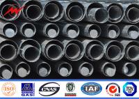 ISO9001 Alloy Electrical Steel Tubular Tower Pole Galvanized Power Transmission Line