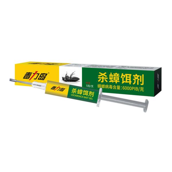Long Lasting 700 Days PfDNV Viral Infection Domino Effect Control Cockroach Bait Gel Roach Killer Gel