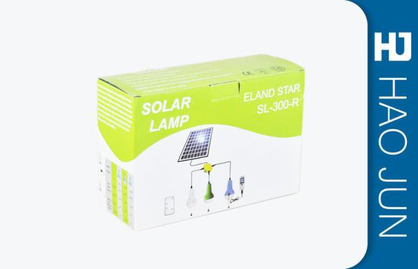 E Flute Printed Corrugated Cardboard Boxes For LED Bulb , Logo Customized