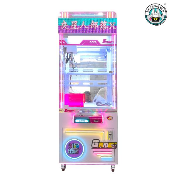 Luxury Arcade Claw Machine With Bill Acceptor Coin Pusher Doll Machine Kids Games