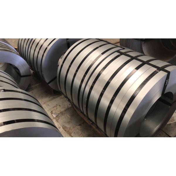 Beautiful Spangle Galvanized Steel Strip 0.14 - 2.5mm Thickness Compact Design