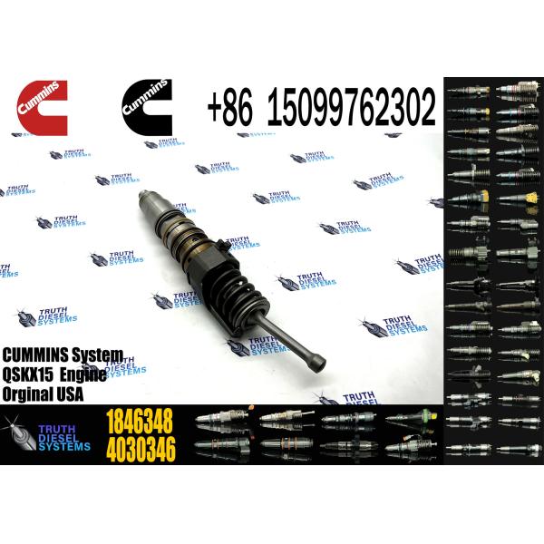 Injecteur de carburant diesel 1846348 5634701 4030346 1764365 4030346 4088660 4954434 579251 pour le moteur diesel Cummins QSX15