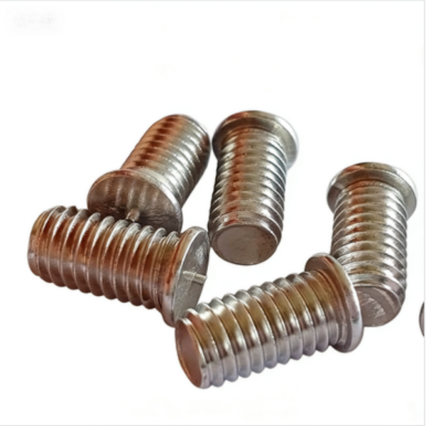 M5×8 CD Flanged Metric Weld Stud Galvanized Compliant With GB Standards