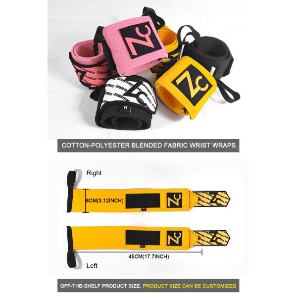 2022 New Arrive Heavy Duty Gym Fitness Weight Lifting Wrist Wraps