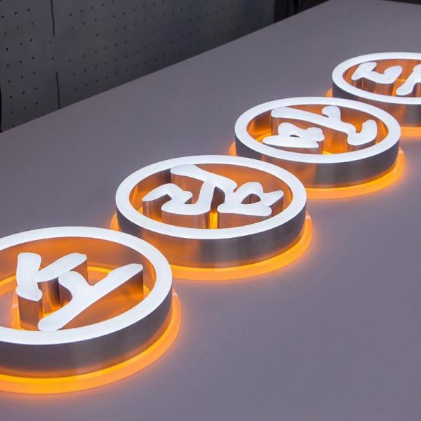 50000 Hours Working Lifetime LED Letter Light Sign for Luminous Characters Displaying