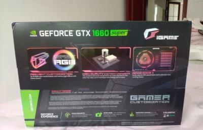 6G ETH Mining Rig Graphics Card 1785MHZ Colorful IGaMe GeForce GTX 1660 Super Ultra