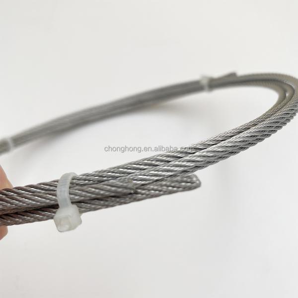 Inox Cable AISI316 AISI304 Stainless Steel Wire Rope with Other Processing Service 7x7 Steel Cable Rope