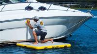 Limpeza do navio de Mat Inflatable Boat Docks For da água do PVC de SCT